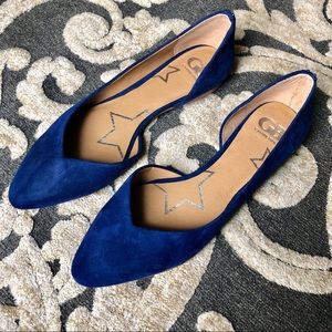 Gianni Bini Blue Flats Sz 9